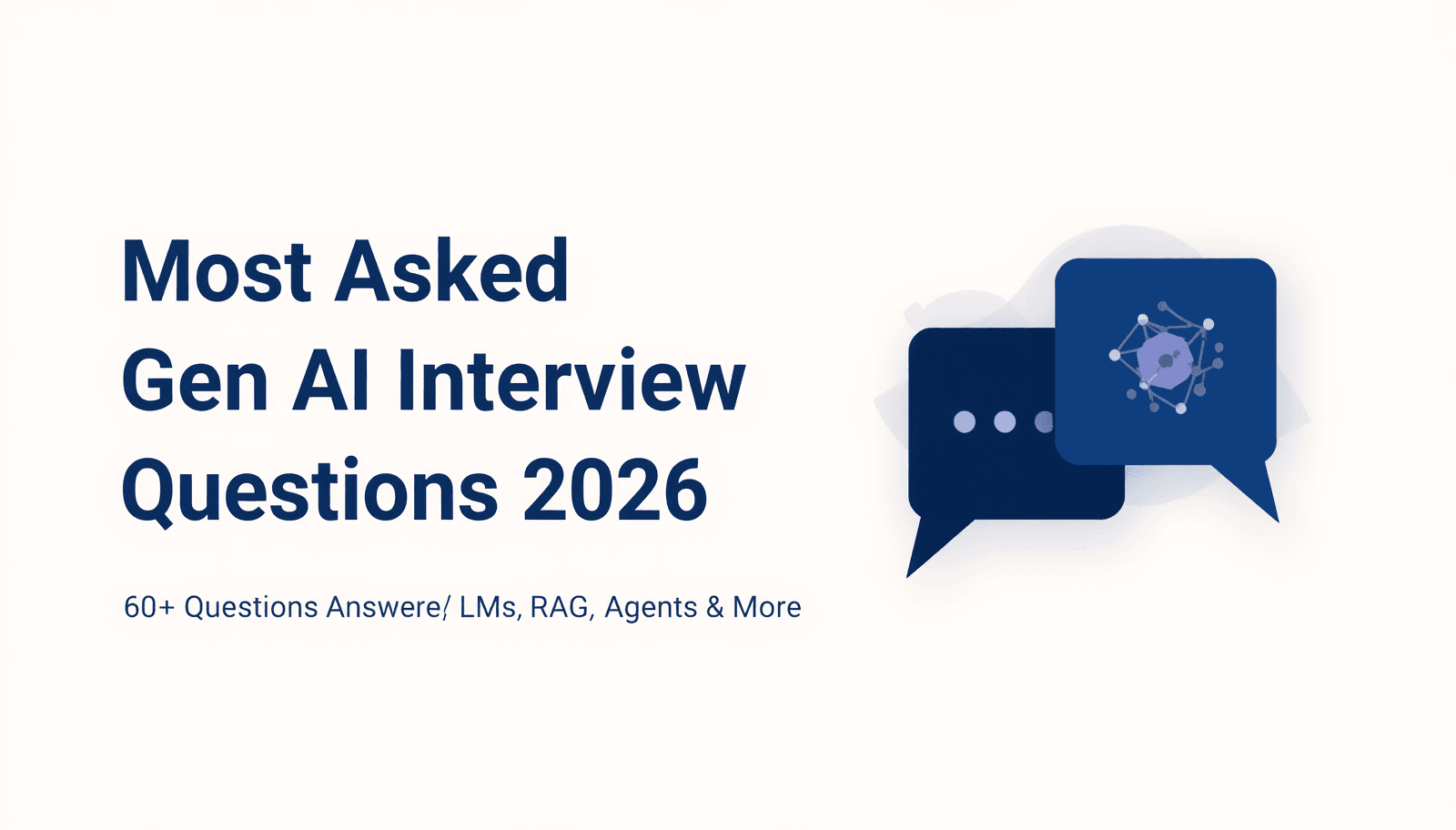 Gen AI interview Questions