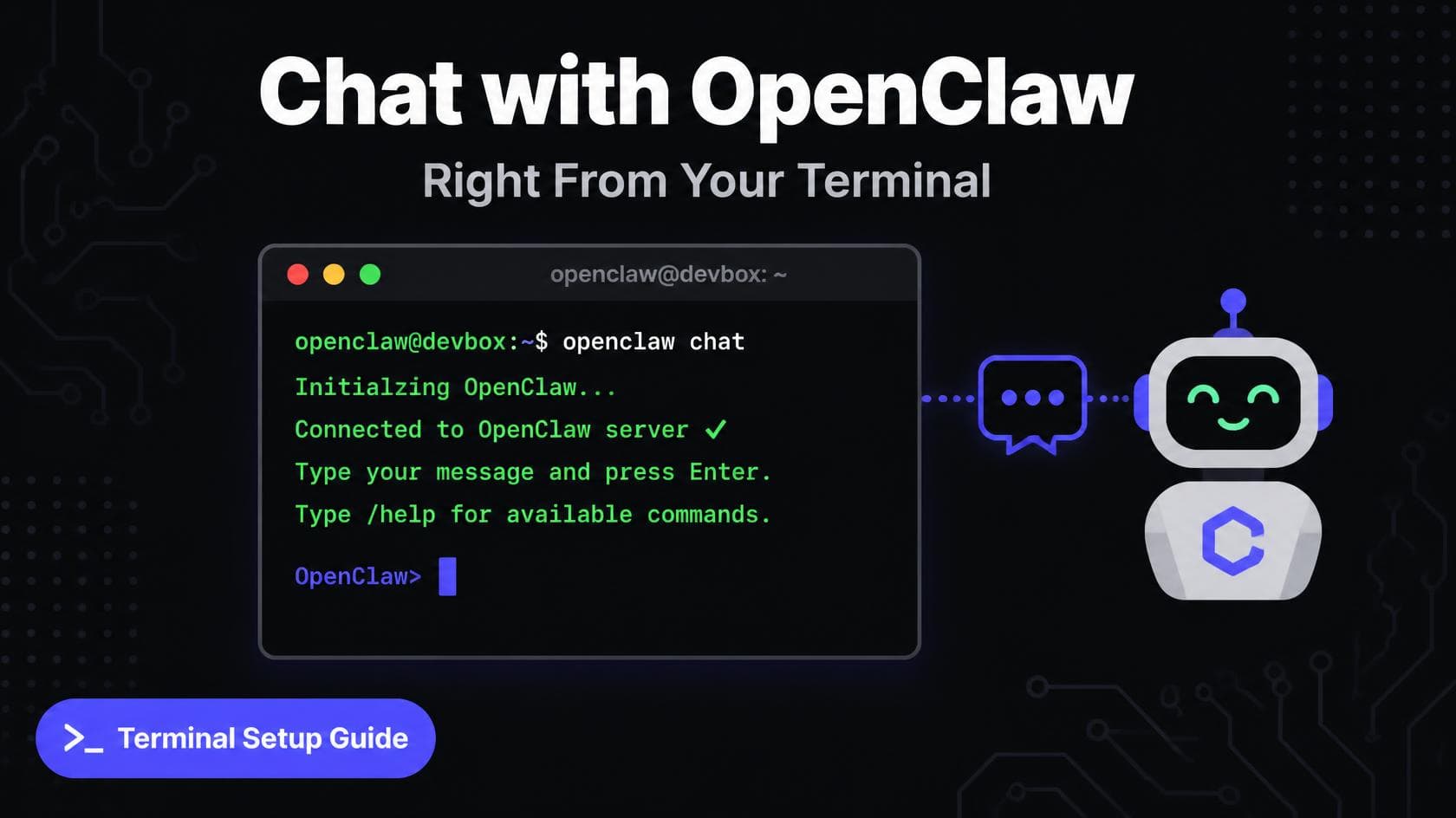 How to Chat with OpenClaw in Terminal — Full Setup Guide