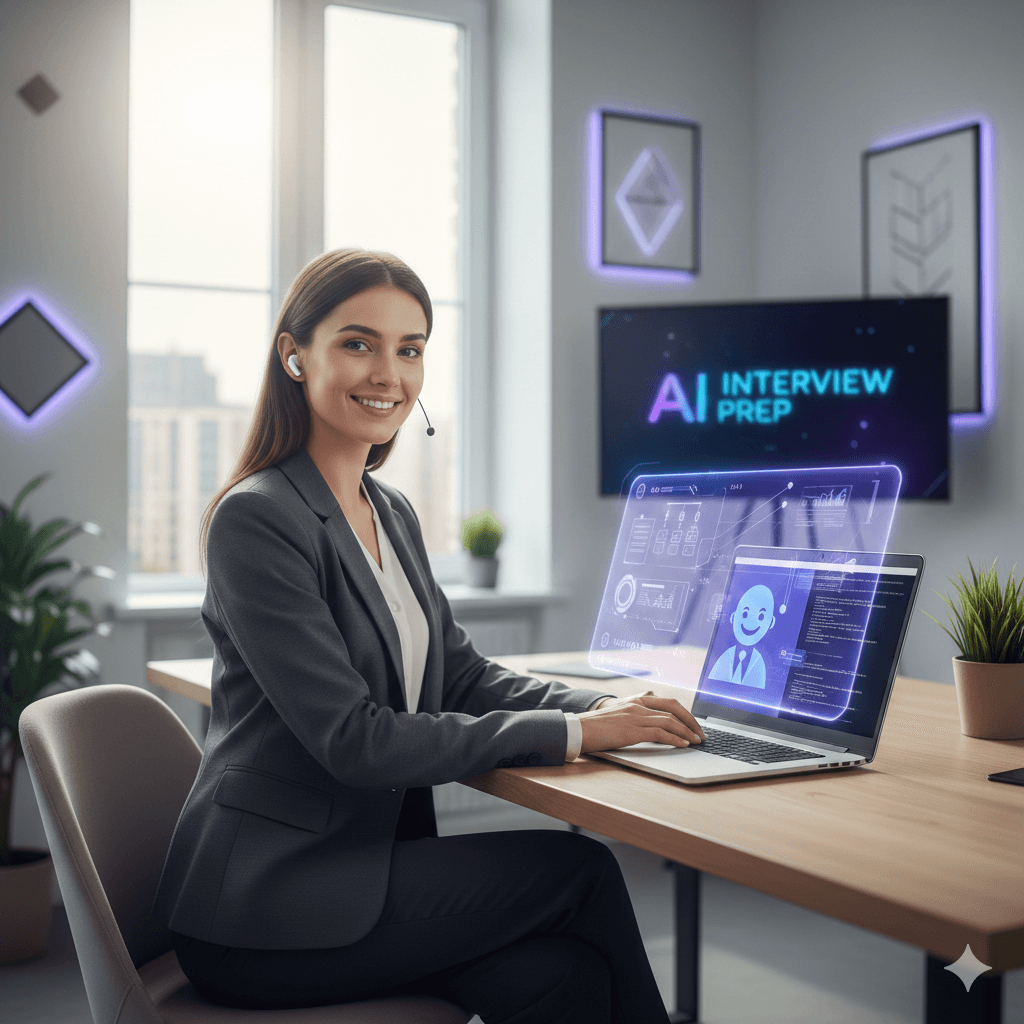 AI Interview Panel Interface