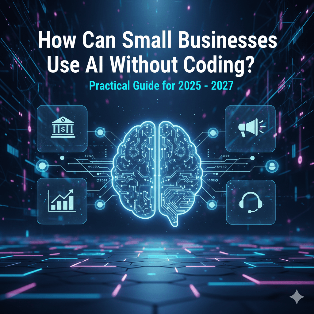 How Can Small Businesses Use AI Without Coding? | Practical Guide for 2026 - 2027
