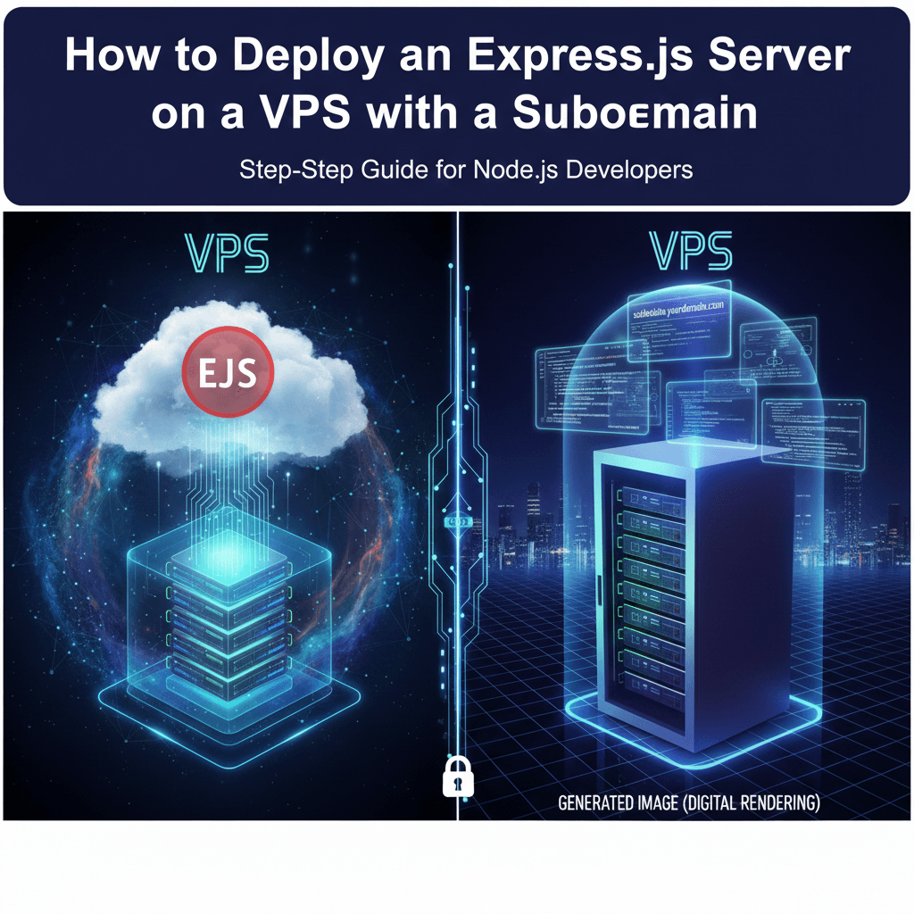 How to Deploy an Express.js Server on a VPS with a Subdomain