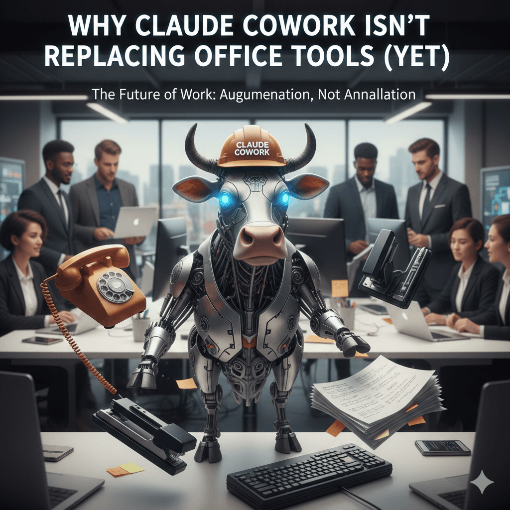 Claude Cowork vs Office Tools: What AI Still Can’t Replace