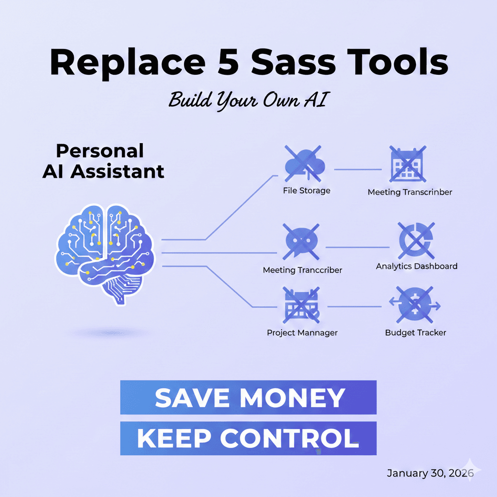 Build a Personal AI Assistant That Replaces 5 SaaS Tools - Save Money, Keep Control