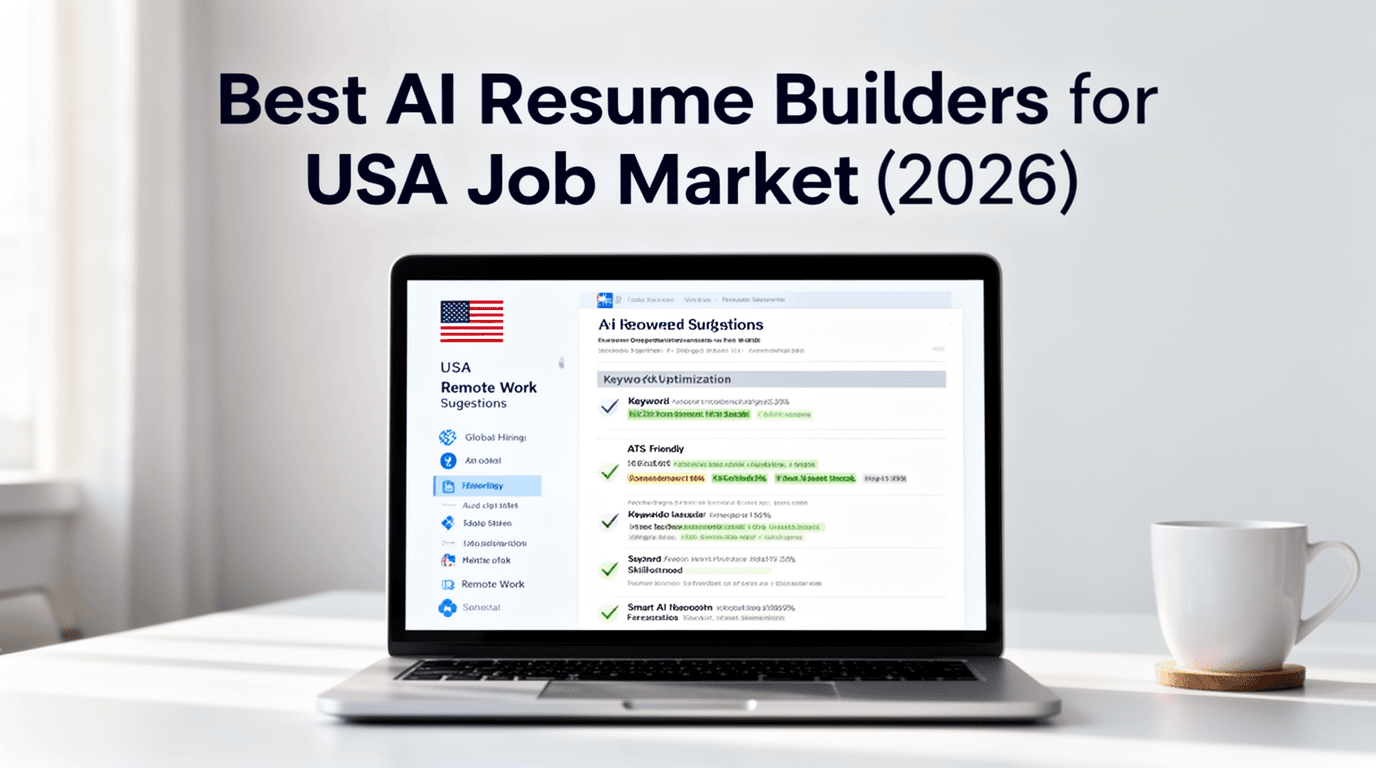 Top AI Resume Builders to Get Hired Faster in the USA (2026)