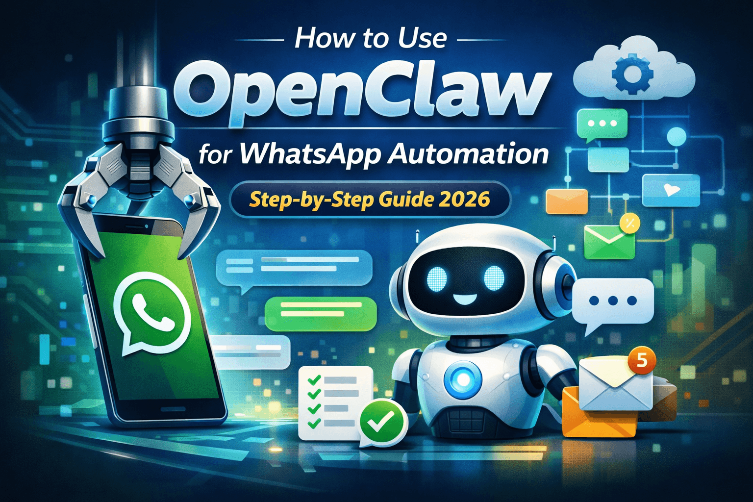 How to Automate WhatsApp Using OpenClaw (Beginner to Pro 2026)