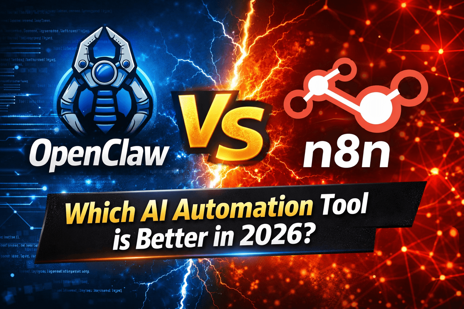OpenClaw vs n8n: The Best AI Automation Tool in 2026? (Full Comparison)