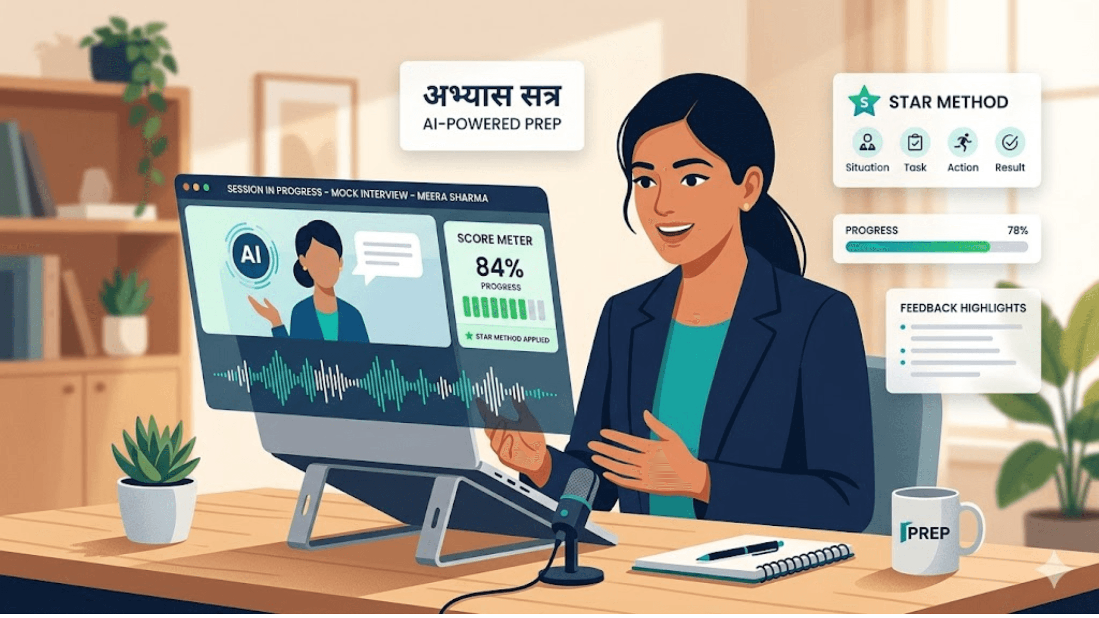 best free ai interview practice tools india 2026