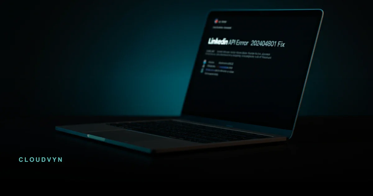 LinkedIn API Error 20240801 Nonexistent_Version Fix